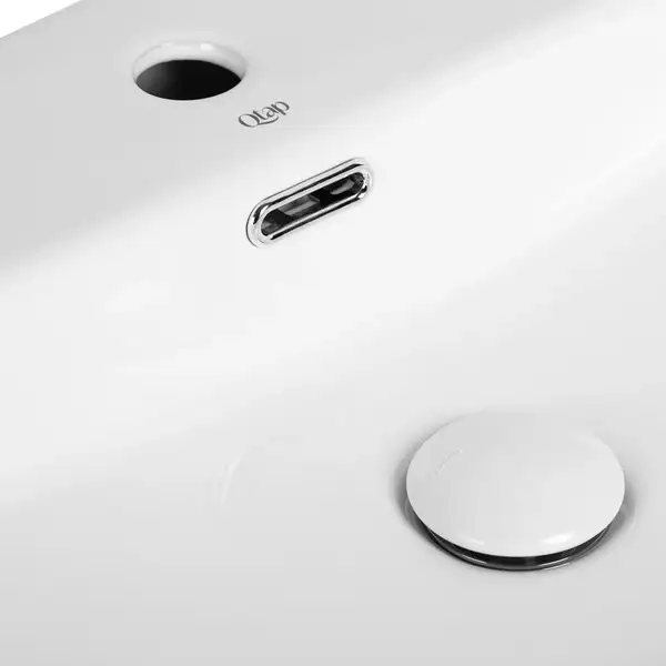 Раковина Qtap Nando LT 500х420х120 White с донным клапаном QT12112173SW Раковина Qtap Nando LT 500х420х120 White с донным клапаном QT12112173SW