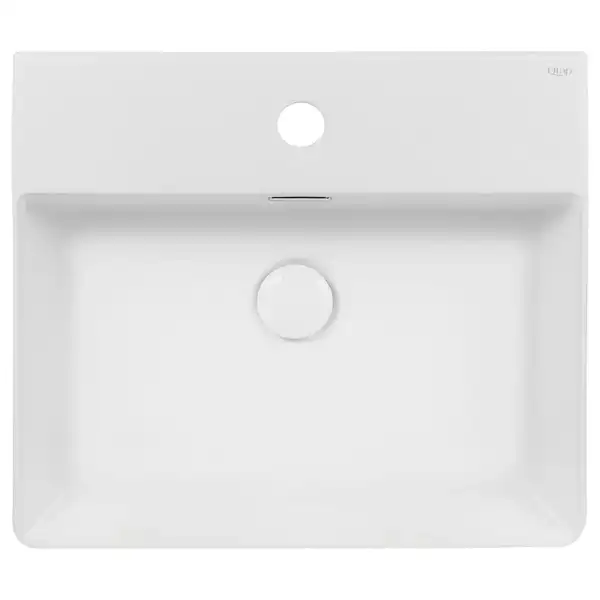 Раковина Qtap Nando C 500х420х125 White с донным клапаном QT12117050CW Раковина Qtap Nando C 500х420х125 White с донным клапаном QT12117050CW
