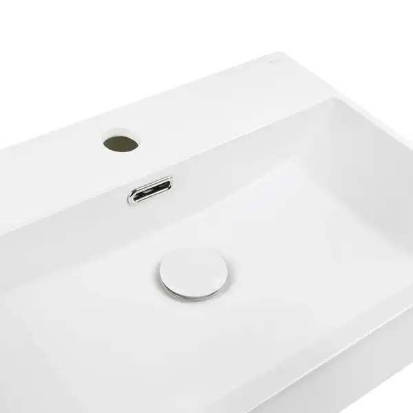 Раковина Qtap Nando K 500х355х125 White с донным клапаном QT12117050KW Раковина Qtap Nando K 500х355х125 White с донным клапаном QT12117050KW