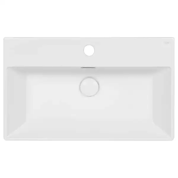 Раковина Qtap Nando K 600х355х125 White с донным клапаном QT12117060KW Раковина Qtap Nando K 600х355х125 White с донным клапаном QT12117060KW