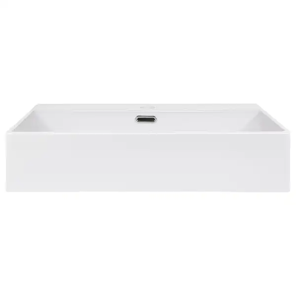 Раковина Qtap Nando K 600х355х125 White с донным клапаном QT12117060KW Раковина Qtap Nando K 600х355х125 White с донным клапаном QT12117060KW