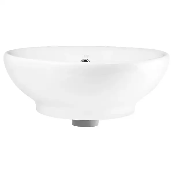 Раковина-чаша Qtap Robin 410х410х180 White с донным клапаном QT1311A004W