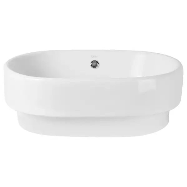 Раковина-чаша Qtap Robin 505х385х190 White с донным клапаном QT1311A025W