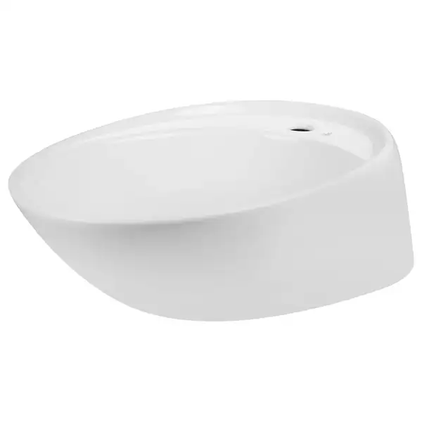 Раковина Qtap Scorpio 590х380х190 White с донным клапаном QT14111037W Раковина Qtap Scorpio 590х380х190 White с донным клапаном QT14111037W