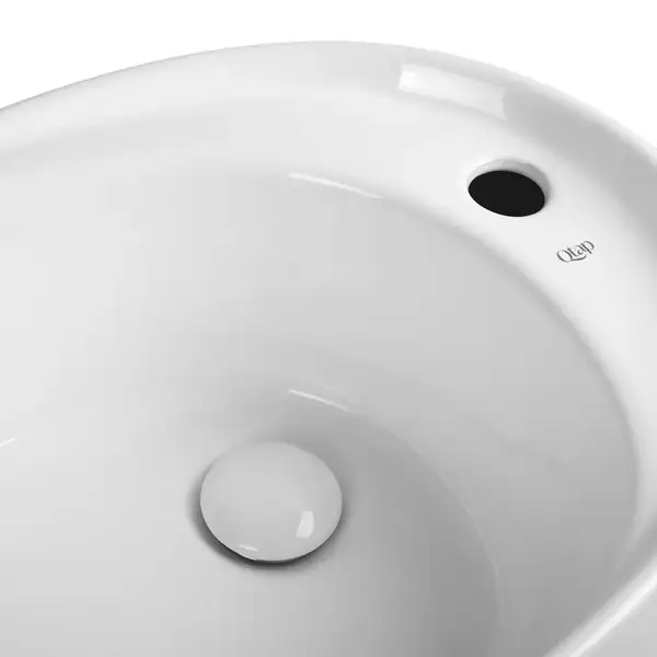 Раковина Qtap Scorpio 590х380х190 White с донным клапаном QT14111037W Раковина Qtap Scorpio 590х380х190 White с донным клапаном QT14111037W