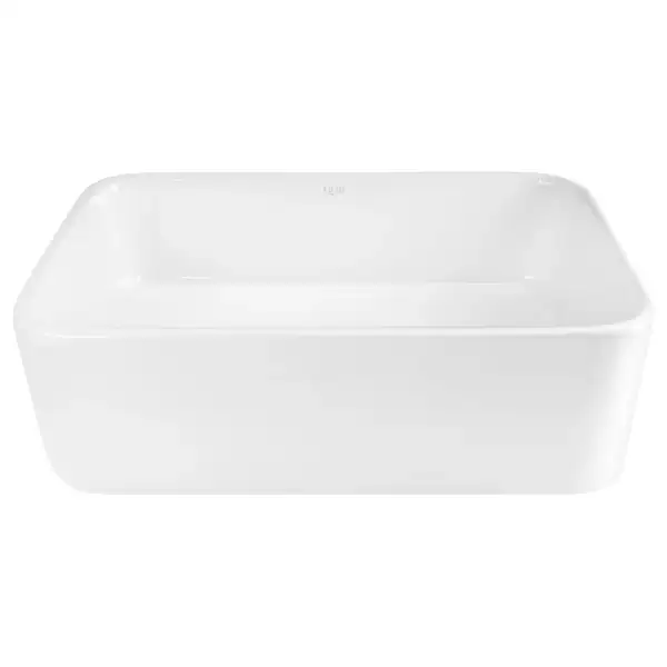 Раковина-чаша Qtap Tern 500х370х200 White с донным клапаном QT1711A048W