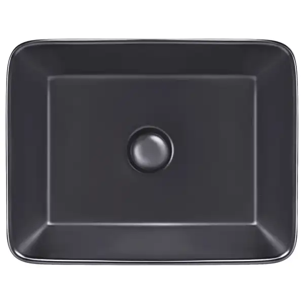 Раковина-чаша Qtap Tern 475х370х140 Matt black с донным клапаном QT172074MBMB Раковина-чаша Qtap Tern 475х370х140 Matt black с донным клапаном QT172074MBMB