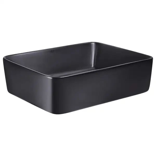 Раковина-чаша Qtap Tern 475х370х140 Matt black с донным клапаном QT172074MBMB Раковина-чаша Qtap Tern 475х370х140 Matt black с донным клапаном QT172074MBMB