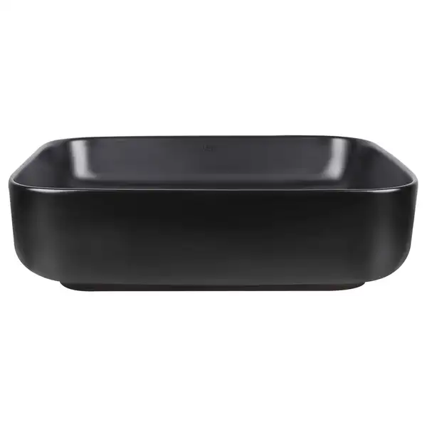 Раковина-чаша Qtap Tern 500x390x140 Matt black с донным клапаном QT172195MBMB Раковина-чаша Qtap Tern 500x390x140 Matt black с донным клапаном QT172195MBMB