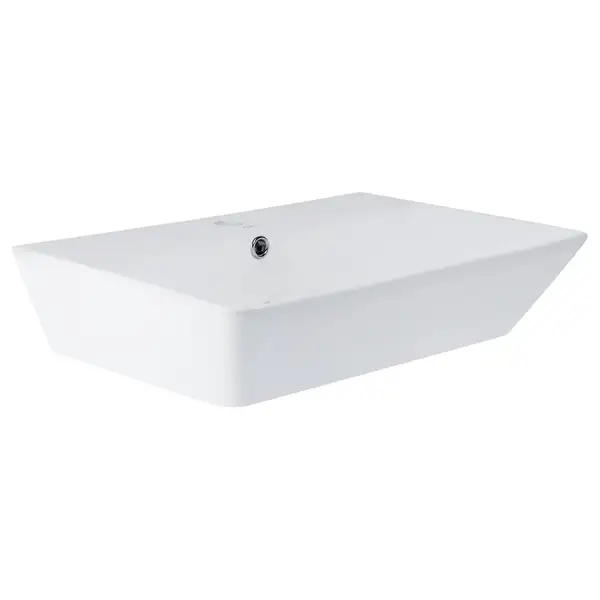 Раковина Qtap Virgo 600x420x140 White с донным клапаном QT18112253W Раковина Qtap Virgo 600x420x140 White с донным клапаном QT18112253W
