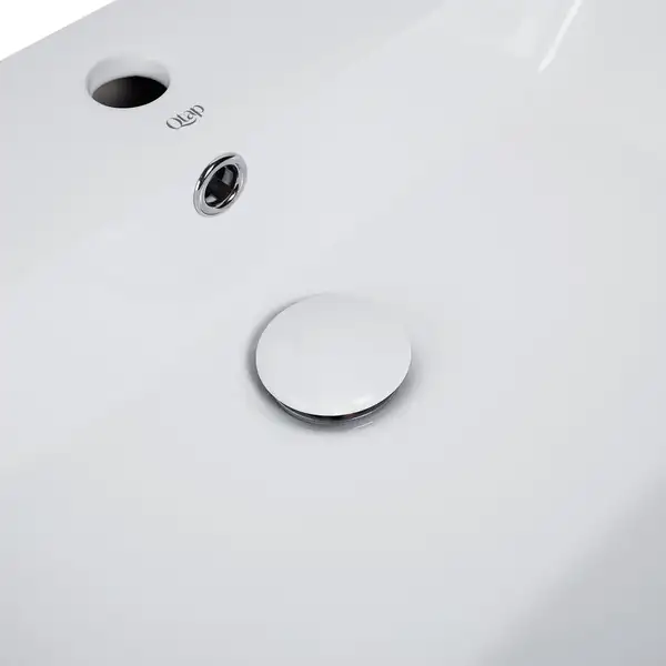 Раковина Qtap Virgo 600x420x140 White с донным клапаном QT18112253W Раковина Qtap Virgo 600x420x140 White с донным клапаном QT18112253W