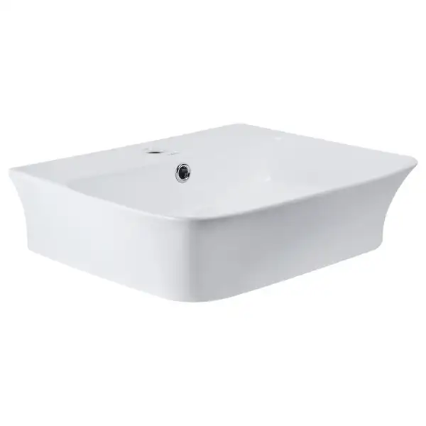 Раковина Qtap Virgo 485x410x125 White с донным клапаном QT18112258W Раковина Qtap Virgo 485x410x125 White с донным клапаном QT18112258W