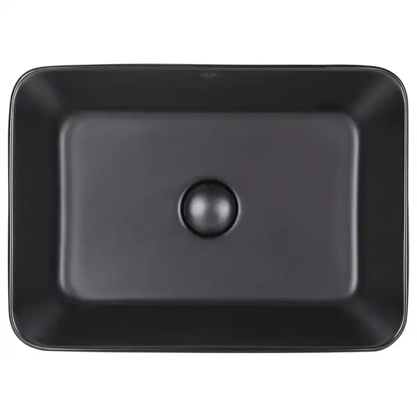 Раковина-чаша Qtap Virgo 490х350х110 Matt black с донным клапаном QT18112261MBMB Раковина-чаша Qtap Virgo 490х350х110 Matt black с донным клапаном QT18112261MBMB