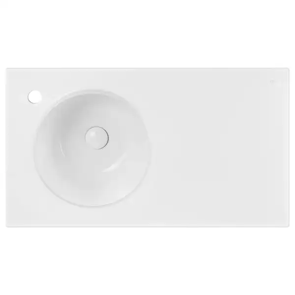 Раковина Qtap Virgo 800х460х300 White с донным клапаном QT1811FL8130ALLW Раковина Qtap Virgo 800х460х300 White с донным клапаном QT1811FL8130ALLW