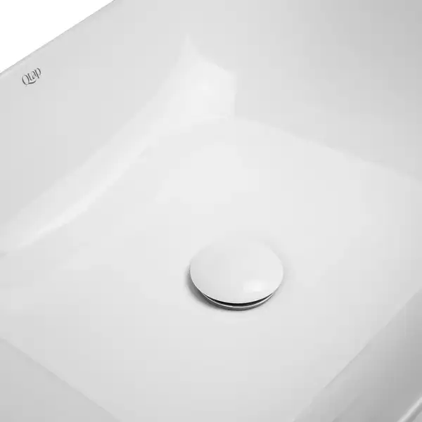 Раковина-чаша Qtap Aquarius 490x395x150 White с донным клапаном QT21112143W Раковина-чаша Qtap Aquarius 490x395x150 White с донным клапаном QT21112143W