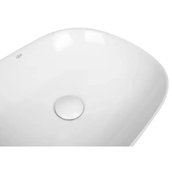 Раковина-чаша Qtap Aquarius 465x375x115 White с донным клапаном QT21112185W