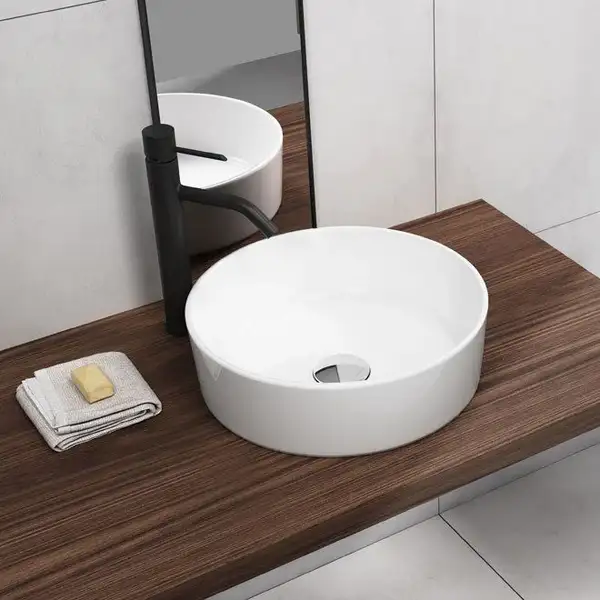 Quarter Bath Round Line 42 Умывальник, белый (70RO23042) (70RO23042.00.2.3.01) Quarter Bath Round Line 42 Умывальник, белый (70RO23042) (70RO23042.00.2.3.01)