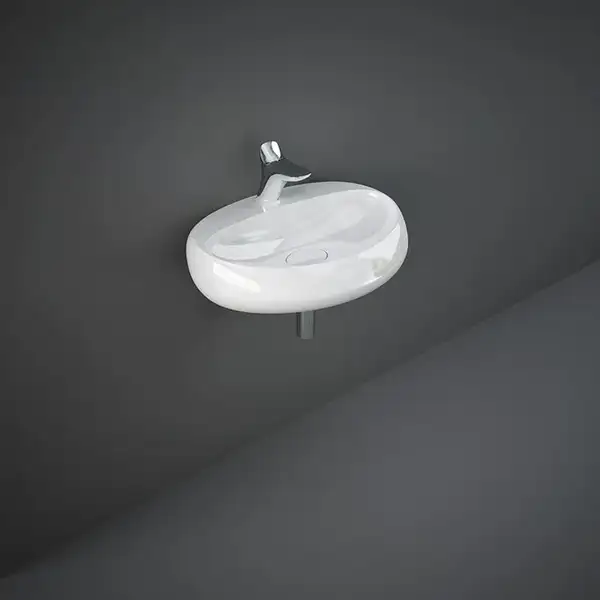 Rak Ceramics Cloud Раковина підвісна, білий глянець (CLOWB5501AWHA)