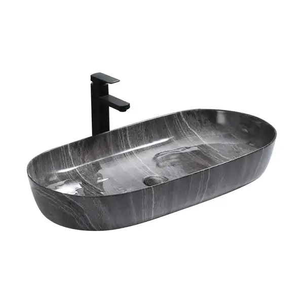 Умивальник Накладний REA CLEO 81 Shiny Grey KPL-099236583114 Умивальник Накладний REA CLEO 81 Shiny Grey KPL-099236583114