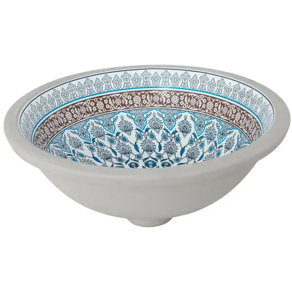 Умывальник (раковина) REA ARTE BLUE врезной (REA-U1222) Умывальник (раковина) REA ARTE BLUE врезной (REA-U1222)