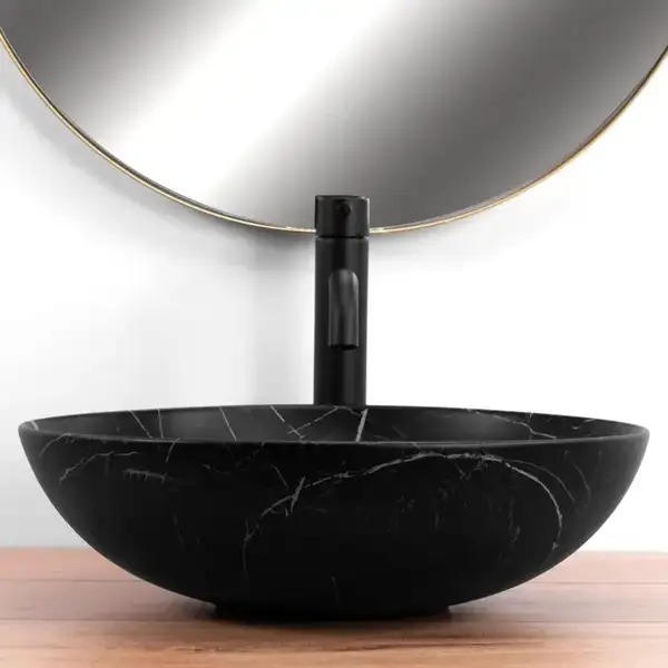 Умывальник (раковина) REA FIBO BLACK MATT накладной (REA-U3301) Умывальник (раковина) REA FIBO BLACK MATT накладной (REA-U3301)