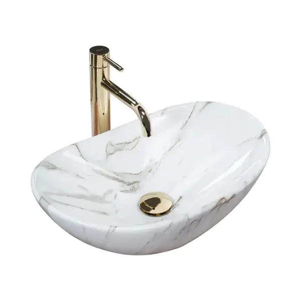 Умывальник (раковина) REA ROYAL MINI SHINY AIAX накладной (REA-U5063) Умывальник (раковина) REA ROYAL MINI SHINY AIAX накладной (REA-U5063)