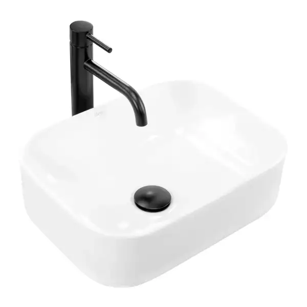 Rea Demi Mini White Умивальник накладний, білий (REA-U5064) Rea Demi Mini White Умивальник накладний, білий (REA-U5064)