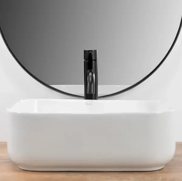 Rea Demi Mini White Умивальник накладний, білий (REA-U5064) Rea Demi Mini White Умивальник накладний, білий (REA-U5064)