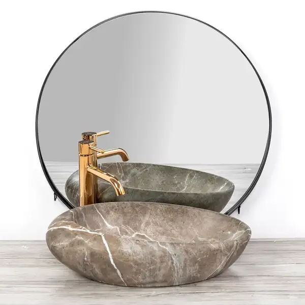 Умывальник (раковина) REA ROXY B STONE NATURE накладной (REA-U6650)