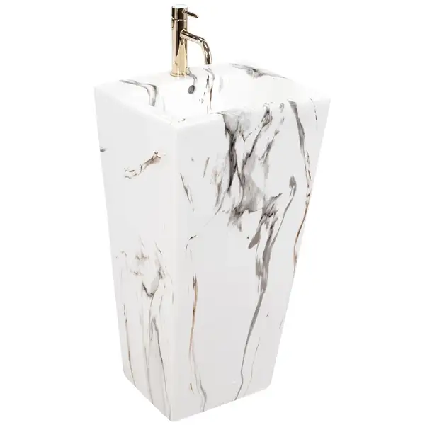 Умывальник (раковина) Rea DARIA MARBLE напольный (REA-U6678) Умывальник (раковина) Rea DARIA MARBLE напольный (REA-U6678)