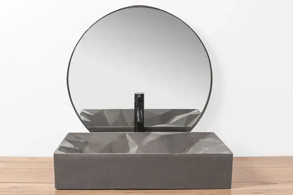 Умывальник (раковина) REA ROCK GREY MAT накладной (REA-U7905) Умывальник (раковина) REA ROCK GREY MAT накладной (REA-U7905)