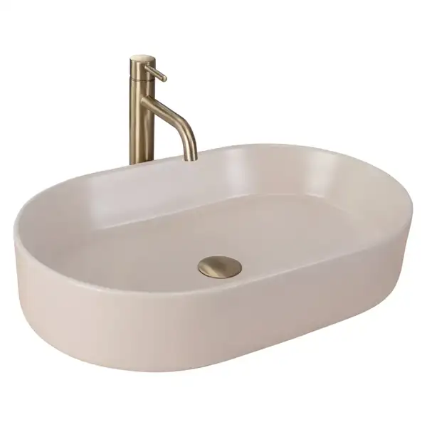 Умывальник (раковина) REA NADIA 60 BEIGE MATT накладной (REA-U9661) Умывальник (раковина) REA NADIA 60 BEIGE MATT накладной (REA-U9661)