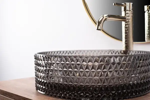 Умывальник (раковина) REA CRISTAL BLACK накладной (REA-U9671) Умывальник (раковина) REA CRISTAL BLACK накладной (REA-U9671)