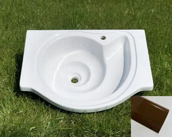 Snail Умивальник «Наутилус» А700 Кава глянець (101A700) Snail Умивальник «Наутилус» А700 Кава глянець (101A700)