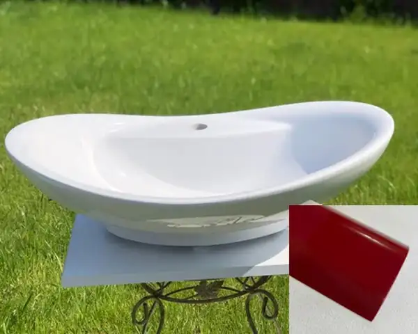 Snail Умивальник «Гармонія» А900 Рубін глянець (102A900) Snail Умивальник «Гармонія» А900 Рубін глянець (102A900)