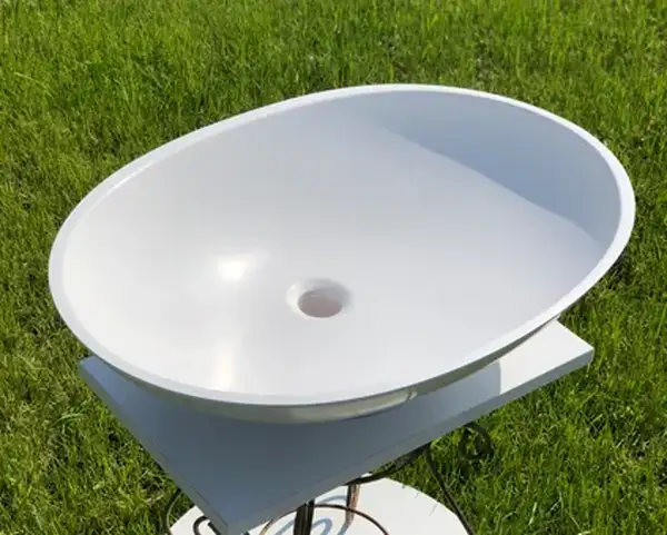 Snail Ника А100М Умывальник накладной, белый матовый (103A100M) Snail Ника А100М Умывальник накладной, белый матовый (103A100M)