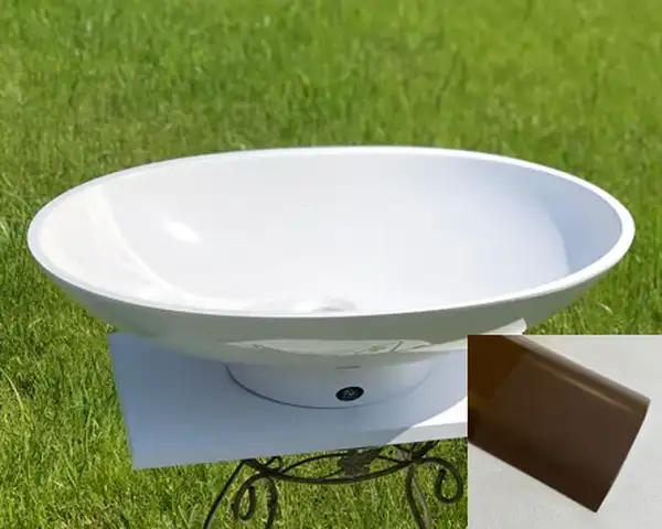 Snail Умивальник «Ніка» А700М Кава МАТ (103A700M) Snail Умивальник «Ніка» А700М Кава МАТ (103A700M)