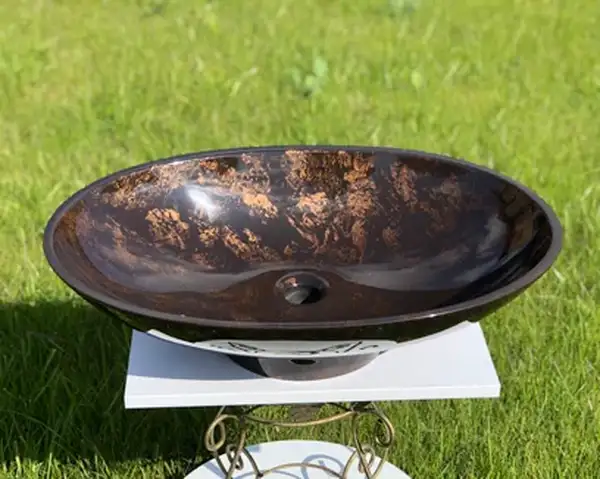 Snail Ника Умывальник накладной, венге (103T222) Snail Ника Умывальник накладной, венге (103T222)