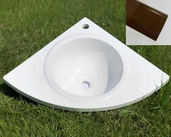 Snail Умивальник «Роксана» А700 Кава глянець (110A700)