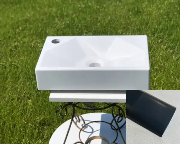 Snail Умивальник «Меркурій» L А600М Антрацит МАТ (157LA600M) Snail Умивальник «Меркурій» L А600М Антрацит МАТ (157LA600M)