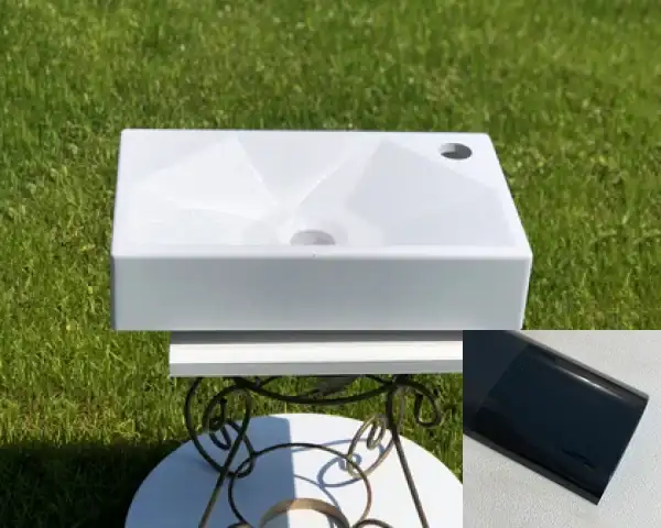 Snail Умивальник «Меркурій» R А600 Антрацит глянец (157RA600) Snail Умивальник «Меркурій» R А600 Антрацит глянец (157RA600)