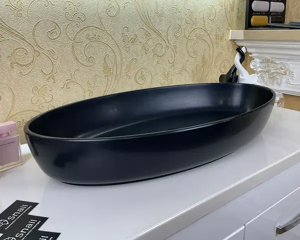 Snail Умивальник «Фараон» А200М Чорний МАТ (169A200M) Snail Умивальник «Фараон» А200М Чорний МАТ (169A200M)