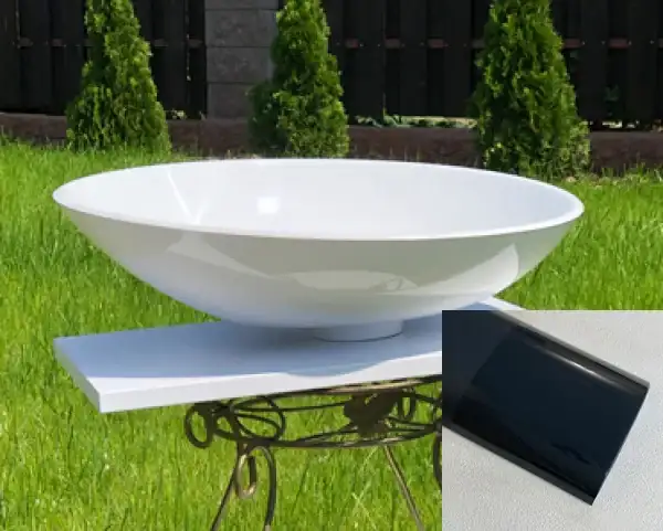 Snail Умивальник «Лотос» А600 Антрацит глянец (173A600) Snail Умивальник «Лотос» А600 Антрацит глянец (173A600)