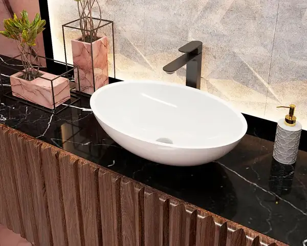 Snail Умывальник «Фиеста» А802 Олива глянець (174A802) Snail Умывальник «Фиеста» А802 Олива глянець (174A802)