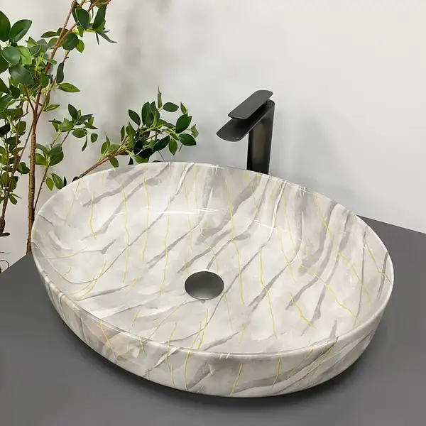 VBI UDINE STONE GLOSSY Умивальник накладний, глянцевий камінь (VBI-012102) VBI UDINE STONE GLOSSY Умивальник накладний, глянцевий камінь (VBI-012102)