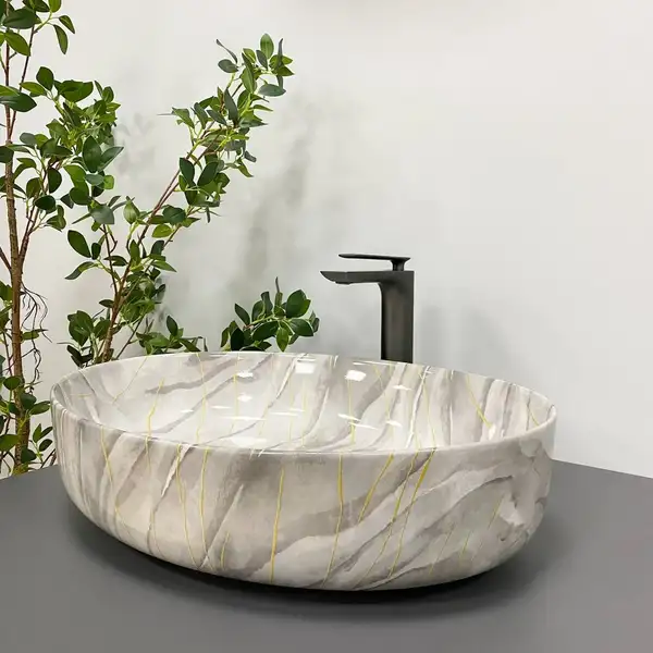 VBI UDINE STONE GLOSSY Умивальник накладний, глянцевий камінь (VBI-012102) VBI UDINE STONE GLOSSY Умивальник накладний, глянцевий камінь (VBI-012102)