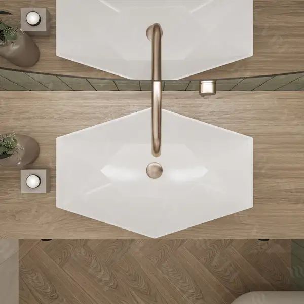 VBI Venezia White Накладна раковина, білий (VBI-012400)