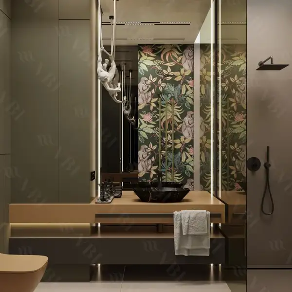 VBI Venezia S Marble Умывальник накладной, черный мат (VBI-012403) VBI Venezia S Marble Умывальник накладной, черный мат (VBI-012403)