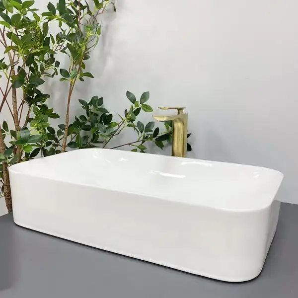 VBI TREVI WHITE Умивальник накладний, білий (VBI-012604) VBI TREVI WHITE Умивальник накладний, білий (VBI-012604)
