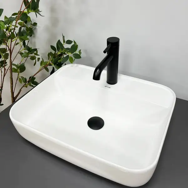 VBI Ragusa White Умивальник накладний, білий (VBI-014500) VBI Ragusa White Умивальник накладний, білий (VBI-014500)